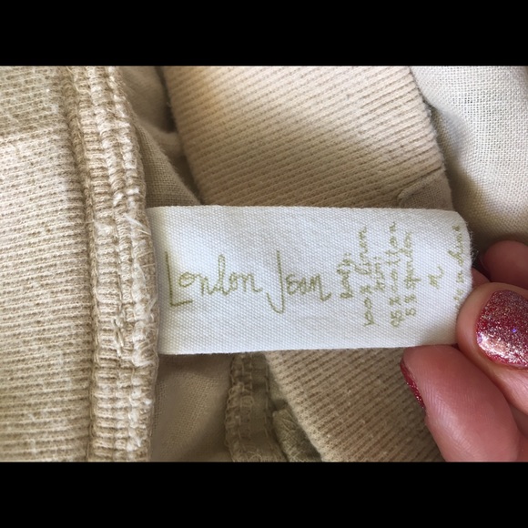 London Jean Khaki Linen Shorts 🩳 - Picture 5 of 6